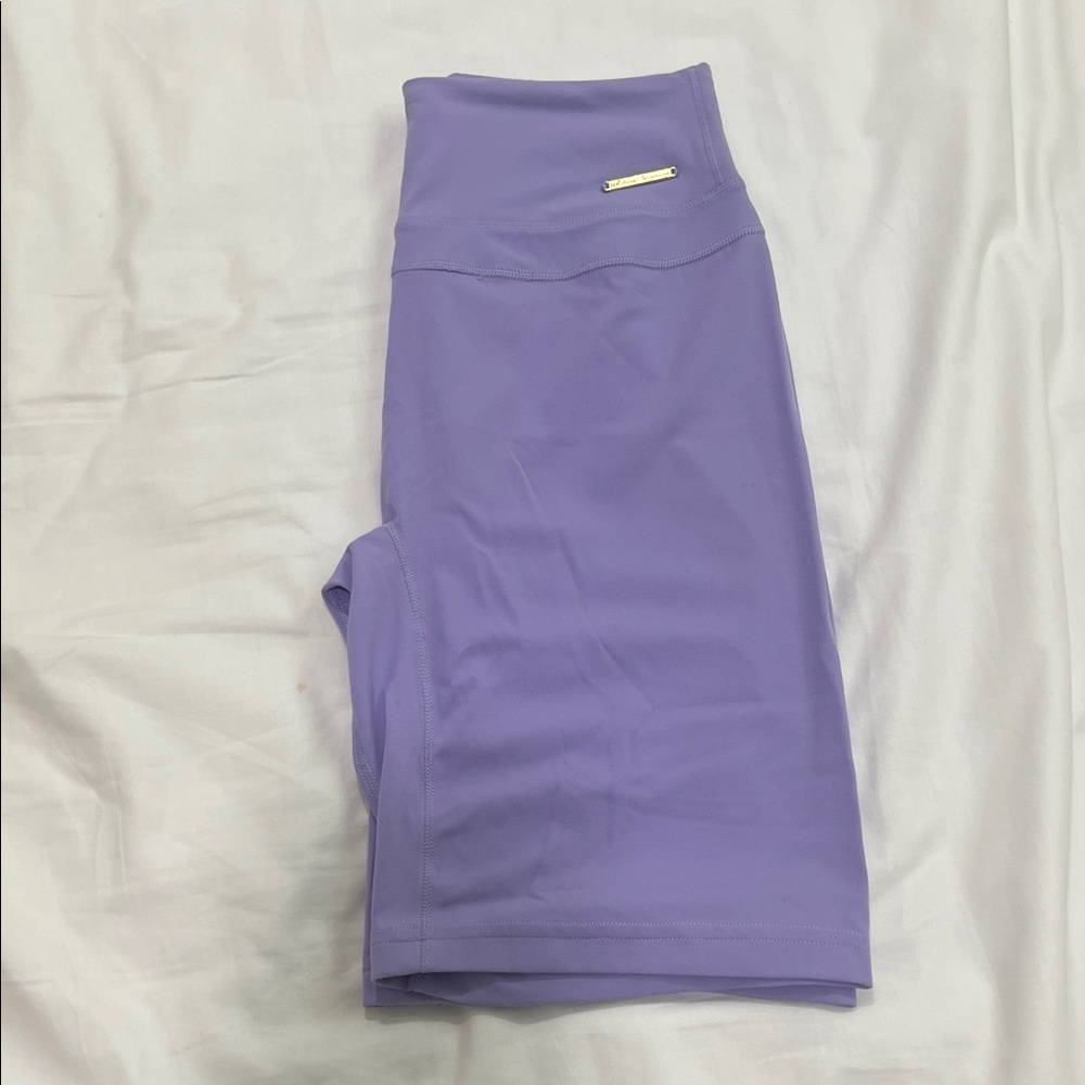Gymshark x Whitney Simmons Wildflower Purple Cycling Shorts